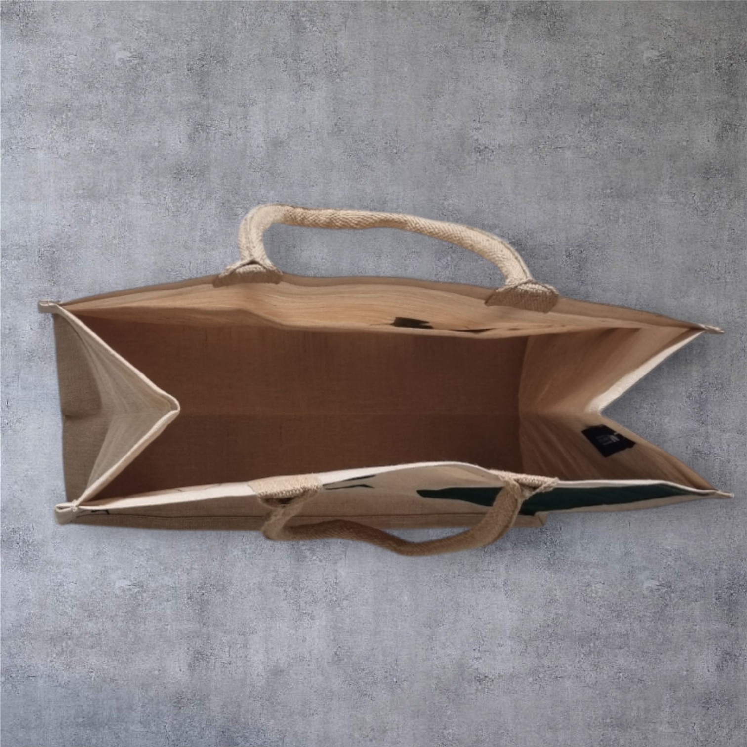 Juco Bag with bright print and large pocket