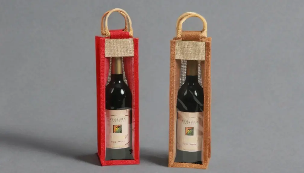 2 Colour Wine Bags