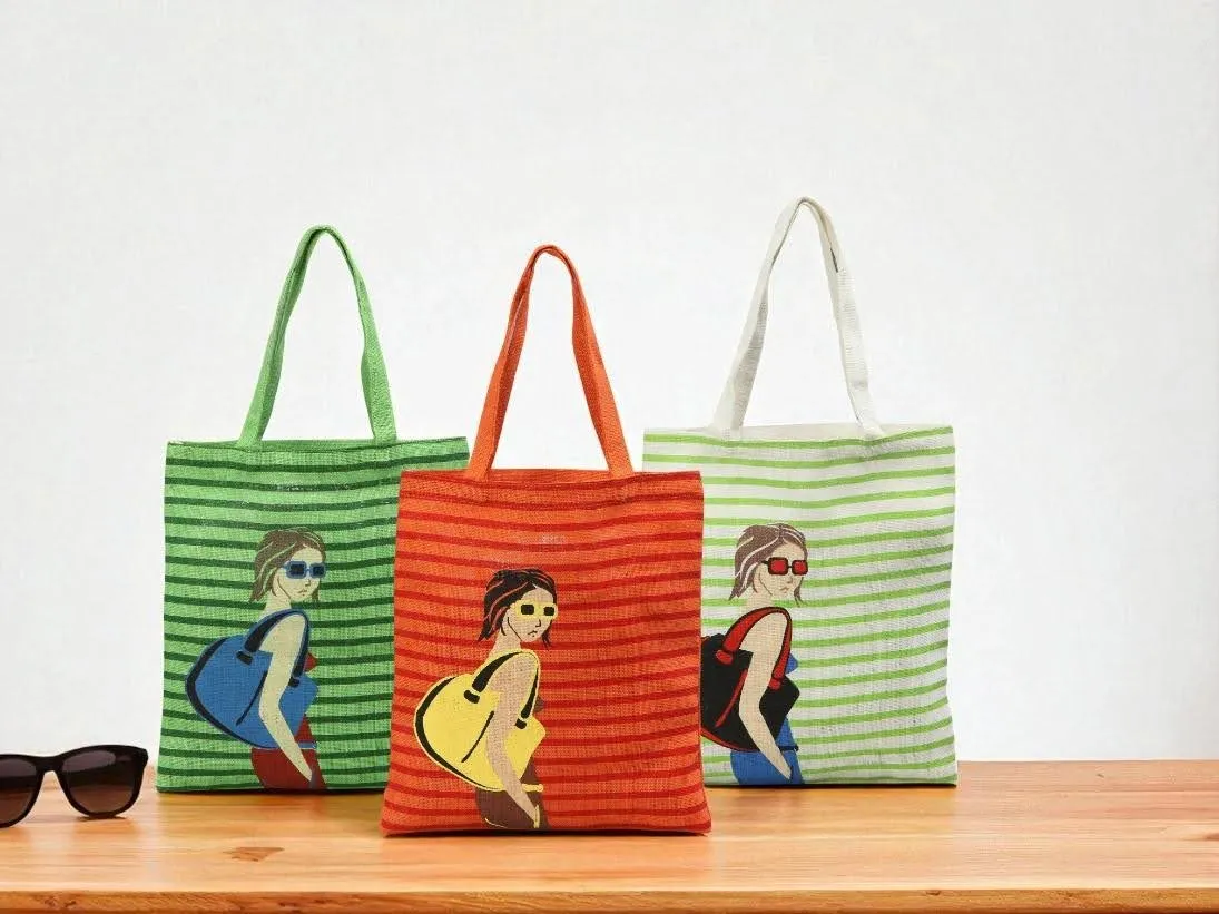 Jute Bags Can Take on Vibrant Colours
