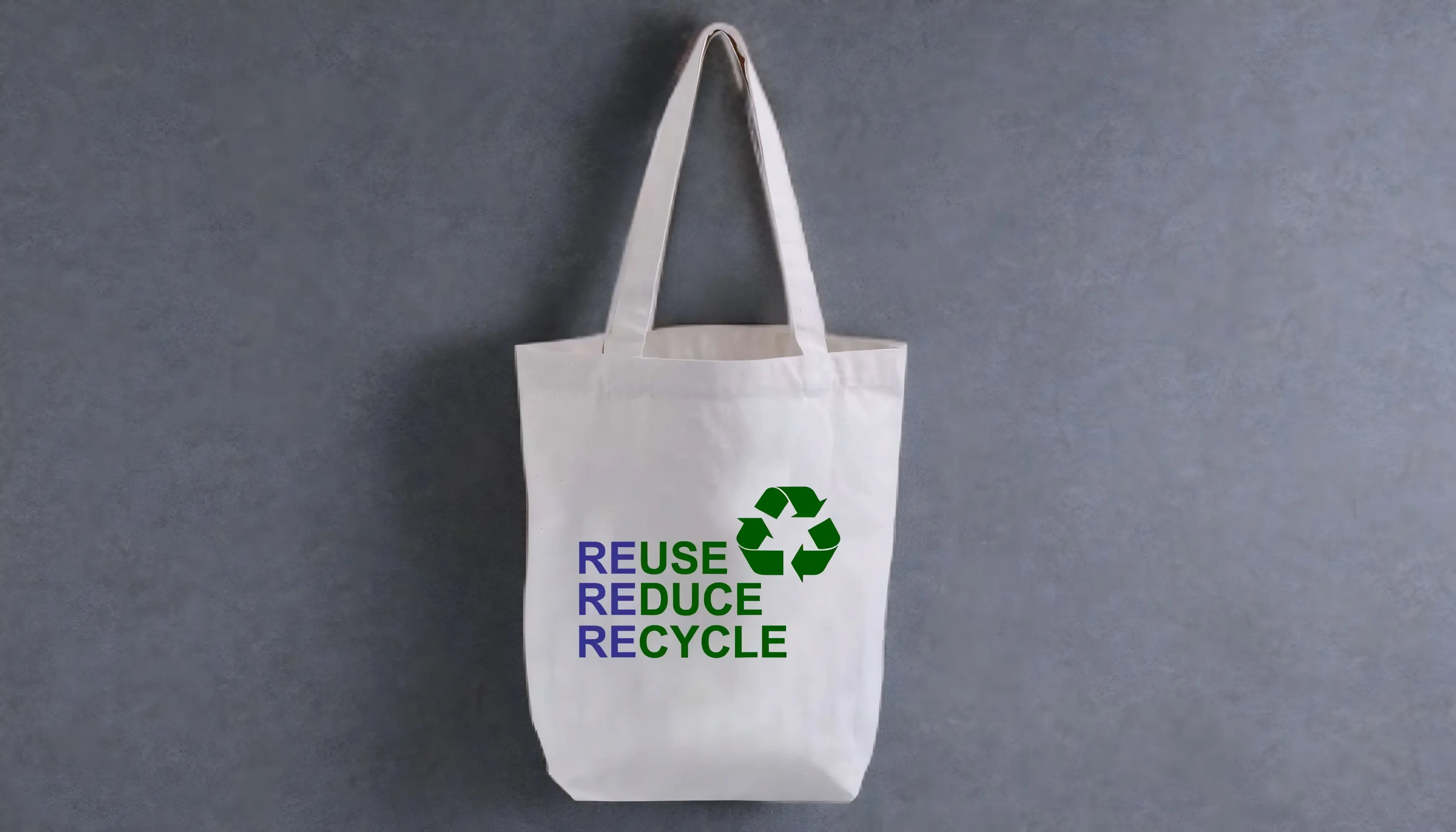 3R White Cotton Bag