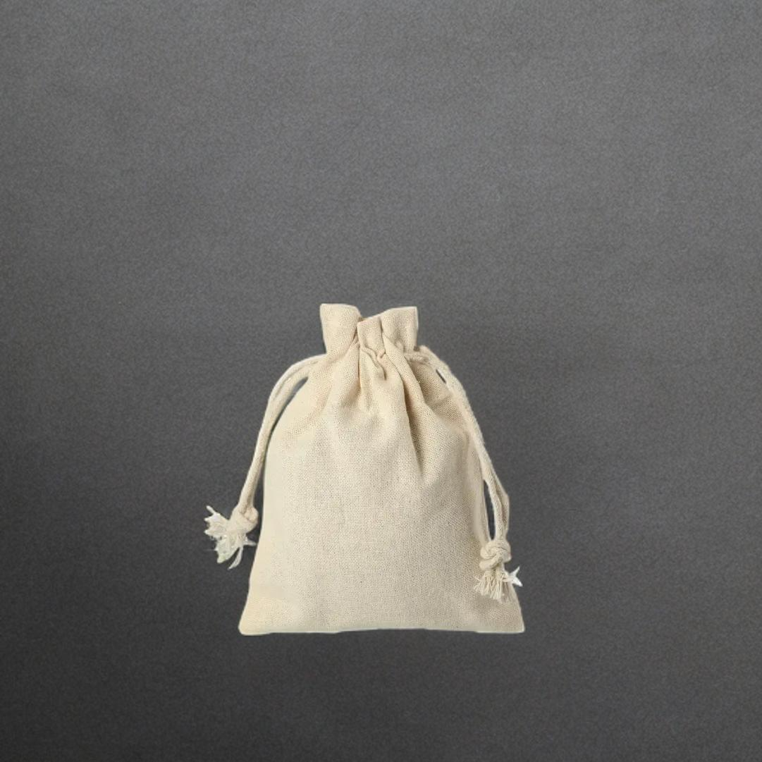 Cotton Drawstring Pouch Size A