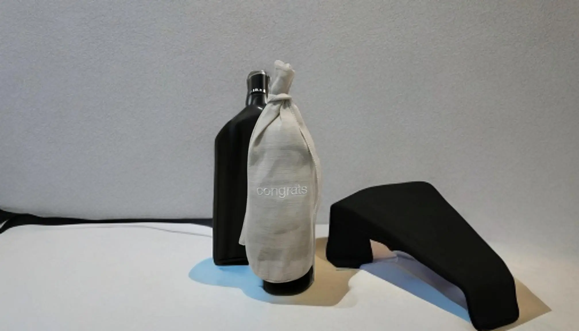 Linen Wine Bag
